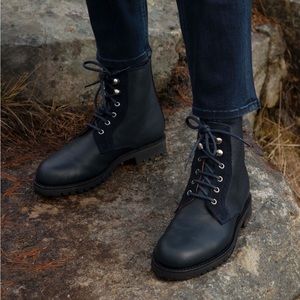 Penelope Chilvers Black Rodriguez Leather Boots